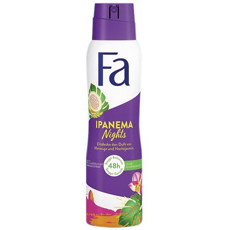 Fa spray deo Ipanema Nights 150ml | Kosmetické a dentální výrobky - Dámská kosmetika - Deodoranty - Spray